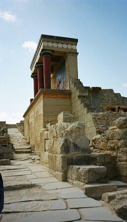 In Knossos.