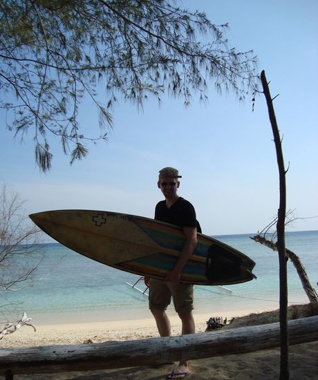 Me and my surf board 