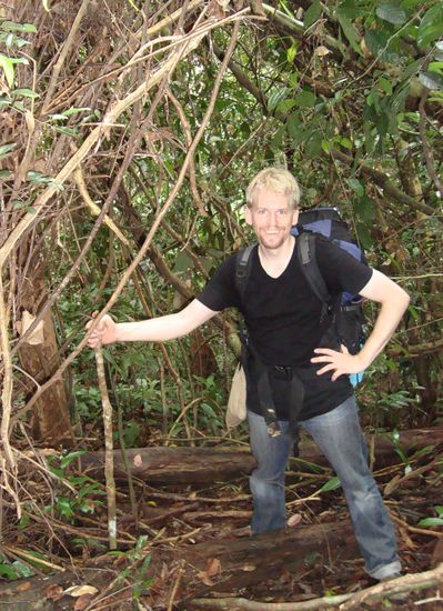 Hügel rauf - Hügel runter - Hügel rauf - Hügel runter.... Eddie merkt man's kaum an!