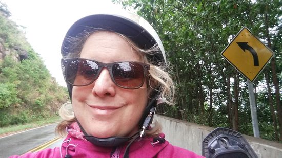 "Back on the road" - nach vielen Jahren wieder mal Zweiradluft geschnuppert.