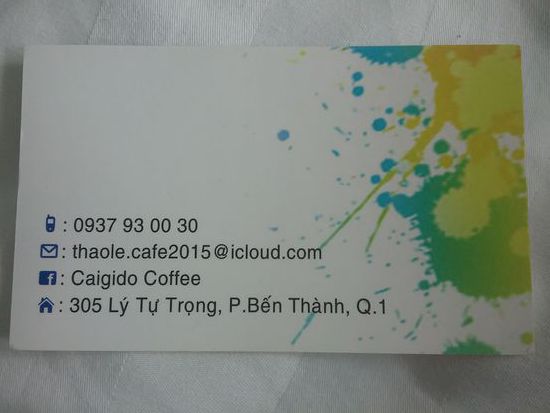 "Cai gi do?"-Name des Restaurants