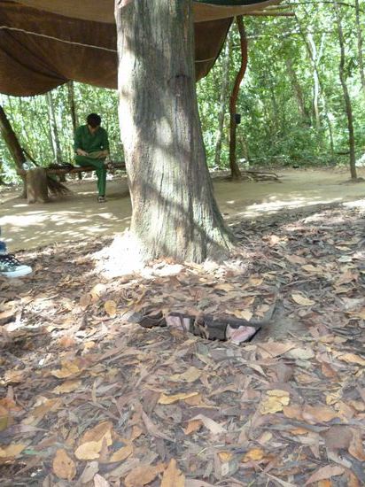 Schwups, weg is' er...