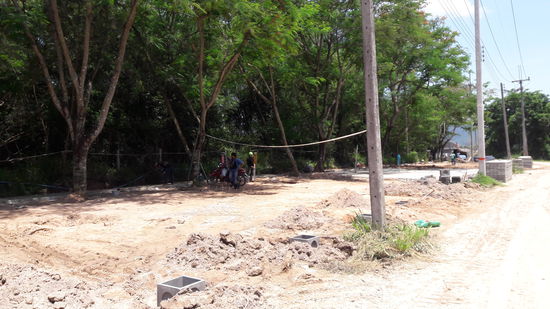 Noch Baustelle, aber hoffentlich bald fertig 