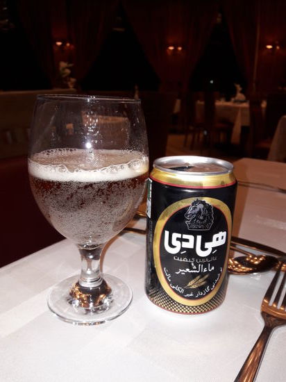 Alkoholfreies Bier - ziemlich schal schmeckend!