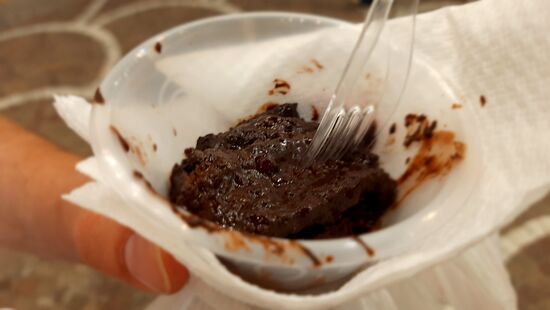 Sieht nicht so lecker aus - ist es aber: Melanzana alla cioccolata 