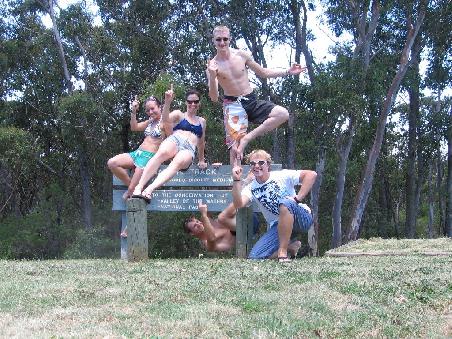 Die Canyoning Truppe