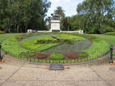 Die intakte botanic clock