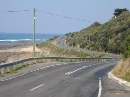 Ein typisches Bild der Great Ocean Road