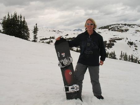 Den letzten Tag der Saison im Sunshine Village nahe Banff musste ich natuerlich mitnehmen...