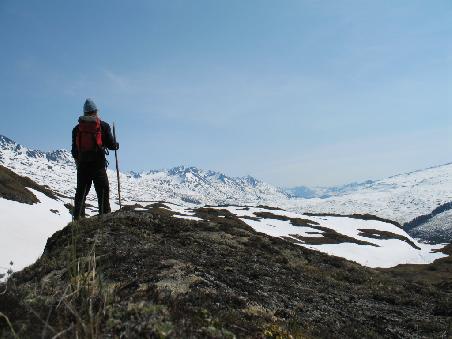 Auf dem Thompson Pass
