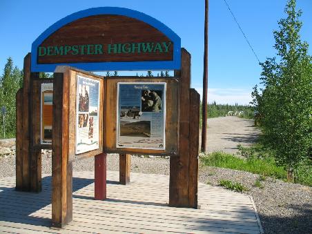 Der Beginn des Dempster Highway