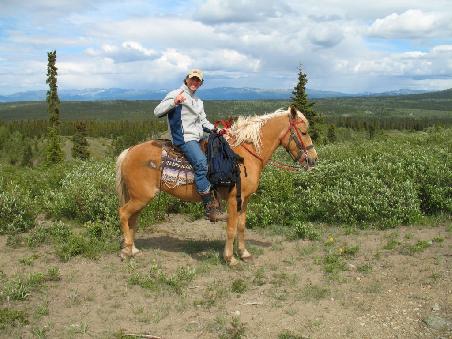 Mit "Golden Girl" ging's unter anderem im Galopp die steilen Berge hoch (was für ein Spaß!). Oben dann Panorama pur
