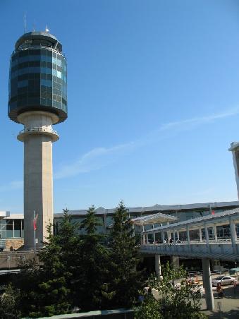 Und dann war's soweit. Vom Vancouver Airport...