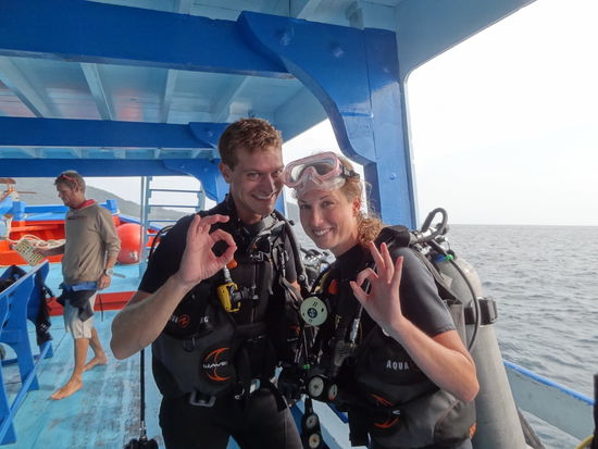 Ready? Das war der erste Moment, wo ich aufstehen konnte, ohne mich gleich wieder zu übergeben.