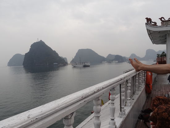 Relaxen auf dem "Sonnendeck".