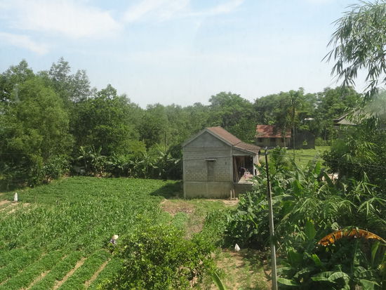 Die wunderschöne Landschaft zwischen Ha Noi und Hue.