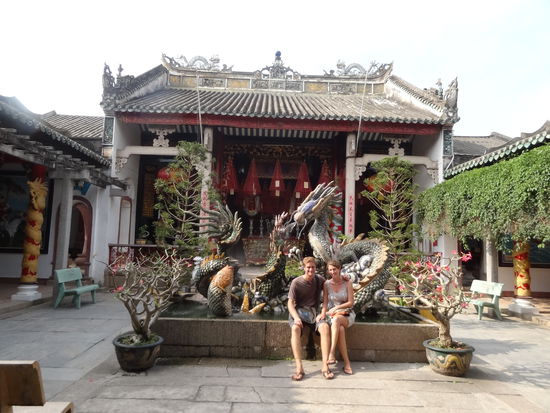 Eine Chinesiche Versammlungshalle. Hier trafen sich die Chinesichen Einwanderer und haben hier ihre Ahnen verehrt.... (ein Glaube, den mir niemand so richtig erklären konnte... als ich gefragt hatte, sagten sie es sei keine Religion, aber sie verehren ihre Vorfahren..)