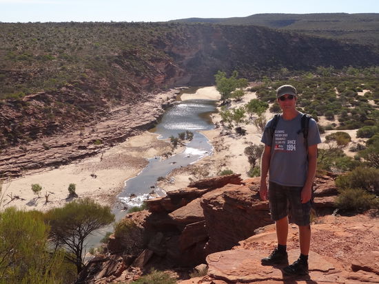 Wanderung im Kalbarri Nationalpark