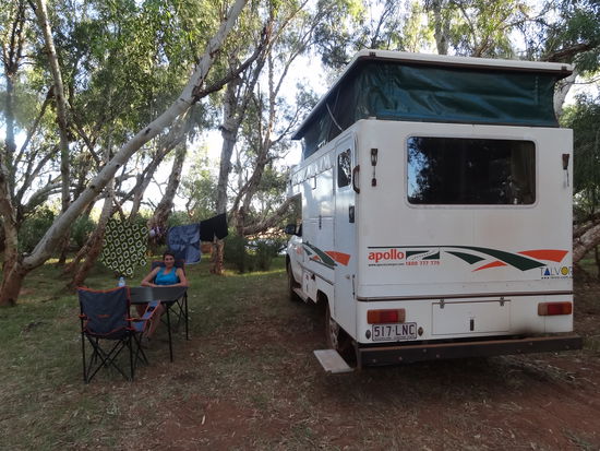 Free Campsite 'De Grey'.