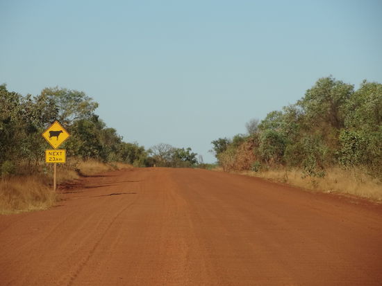 Gibb River Road. 660 Kilometer unbefestigte Strasse.