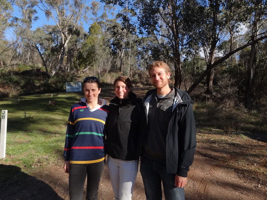 Im Mitta Valley. Gigi, meine alte Schulfreundin von damalas ist extra von Melbourne gekommen um uns zu sehen.