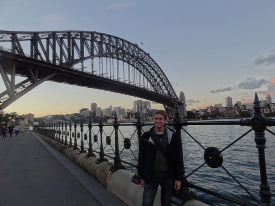 Sydney Harbour Bridge.
