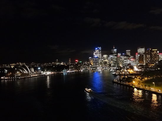 Sydney by night.