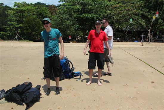 ...da! Die drei Bleichgesichter