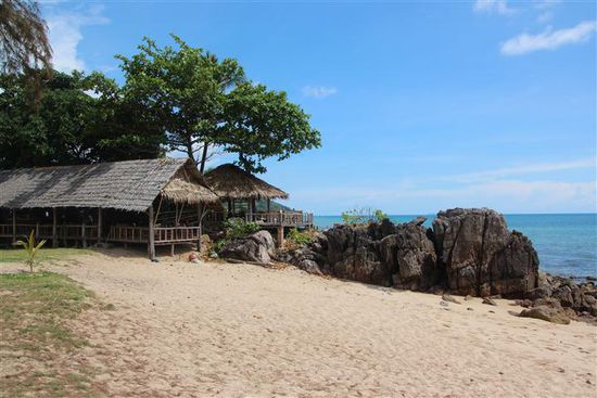 Das Restaurant unseres Resorts.