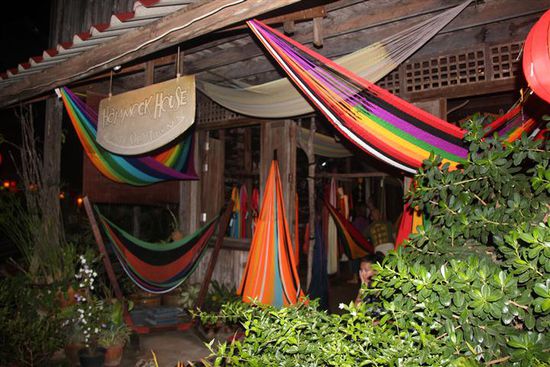 Das örtliche Hängemattenfachgeschäft