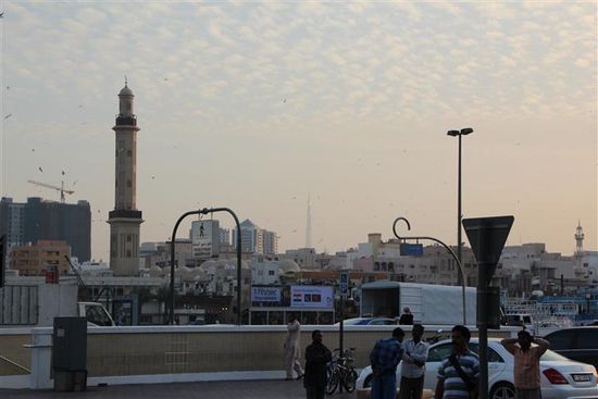 In der Mitte der BurjKhalifa!!