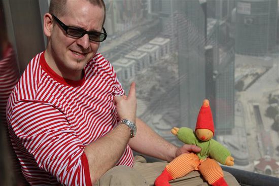 Pappa war aber übrigens auch mit!