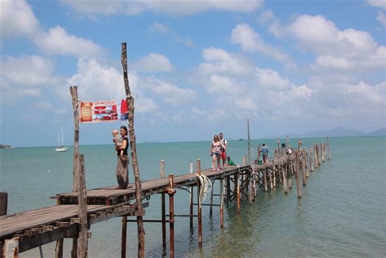 Ein Steg im Fisherman´s Village