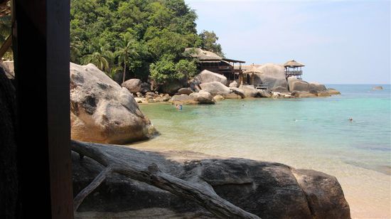 Blick von unserer Terrasse.