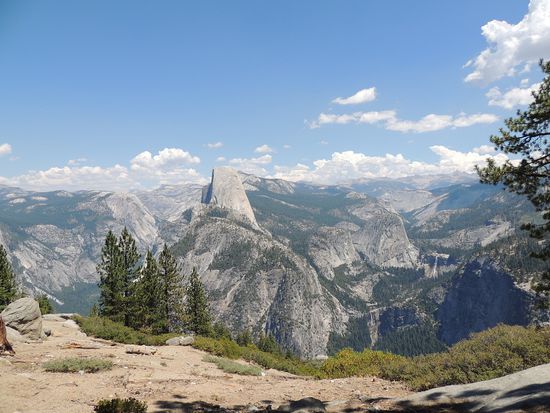 Blick von Glacier Point