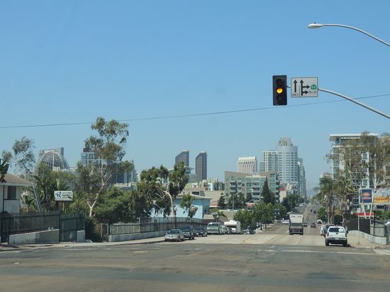 Downtown San Diego voraus