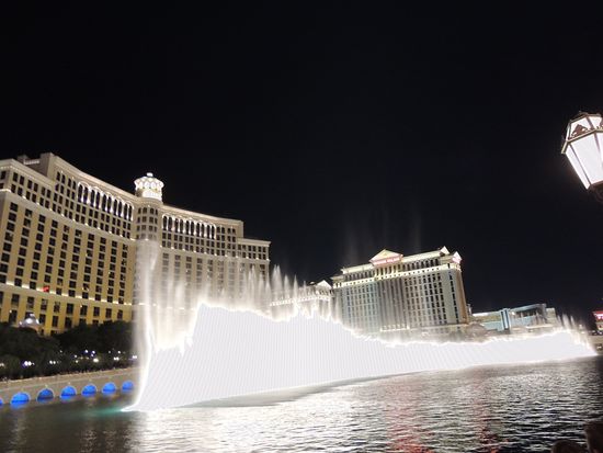 Hotel Bellagio mit Wasserspielen