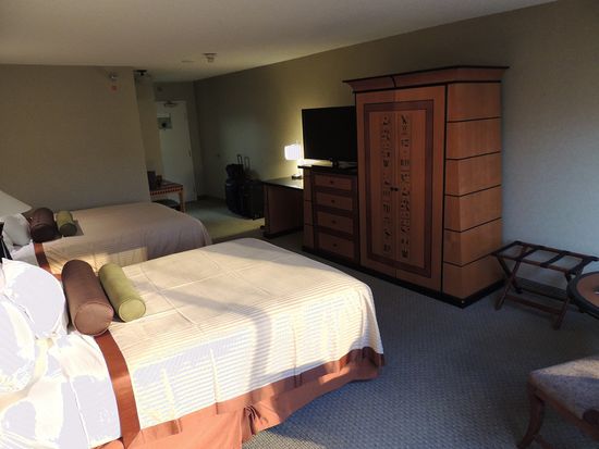 Hotelzimmer im Luxor