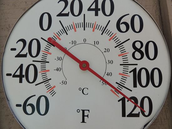 116°F = 47°C
