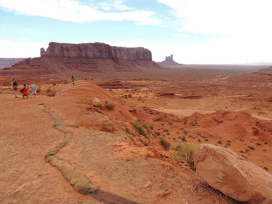 Vom Visitor Center aus...