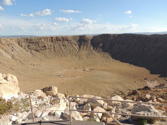 Meteor Crater
Übungsplatz für Astronauten für die Mondlandungen