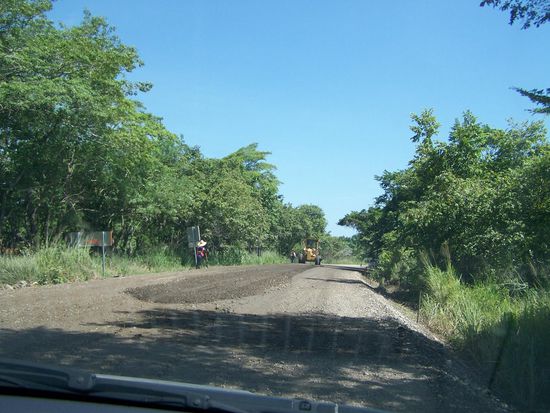 wieder ein Stück auf Schotter