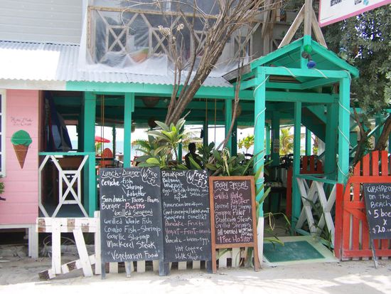 ...und Fisch sind hier einfach köstlich. Caye Caulker ist die Lobster Insel