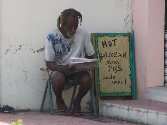 er regelt das Einsteigen in den Bus