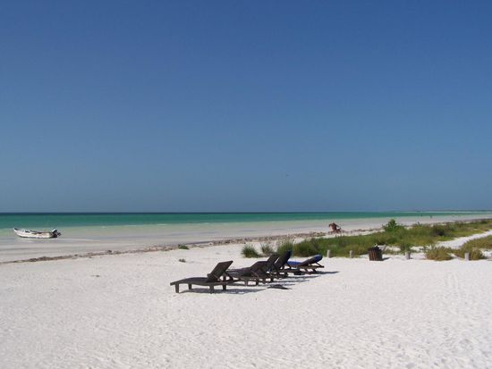 Weißer Sand, warmes Wasser, blauer Himmel- was will man mehr?