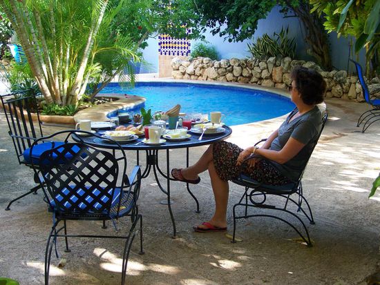 Genuss beim Frühstück