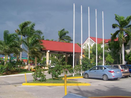 In Campeche wohnen wir im Hotel Ocean View, direkt am Meer.