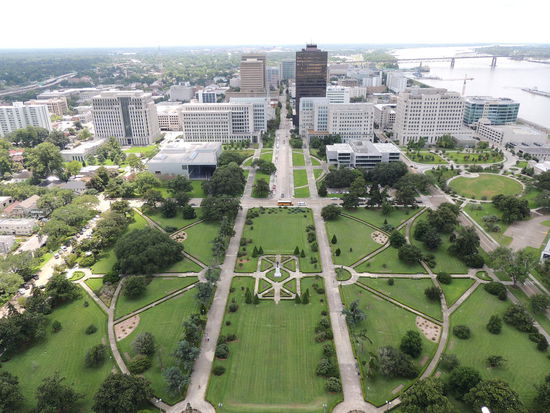 Blick auf Baton Ruge