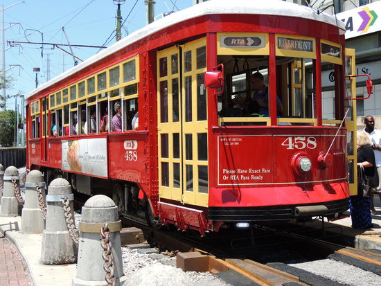 Eine Runde mit der Straßenbahn macht auch Spaß.