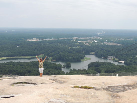 Hallo, wir sind oben!